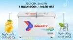 Tủ đông mát 360 lít Sanaky 3699W1