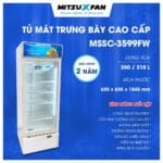 Tủ mát MitsuXfan MSSC-3599F GWS